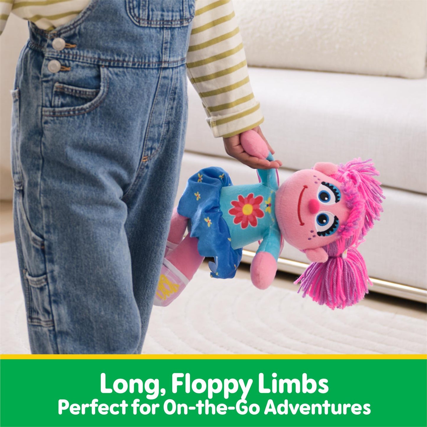 Gund Sesame Street Abby Cadabby Take Along Buddy, 13"
