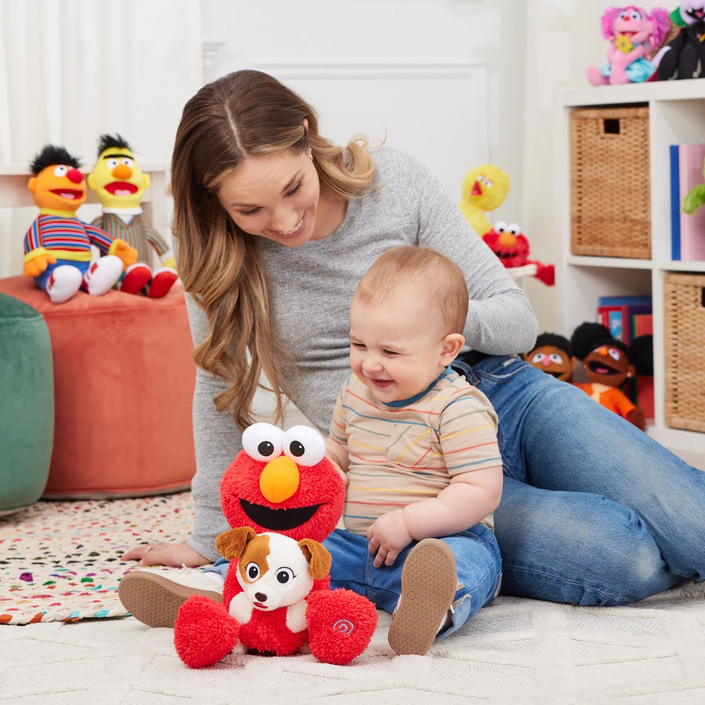 Gund Sesame Street Animated Dance & Play Elmo and Tango, 13"