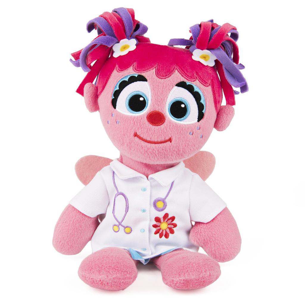 Gund Sesame Street Doctor Abby Cadabby Take-Along Buddy, 13"