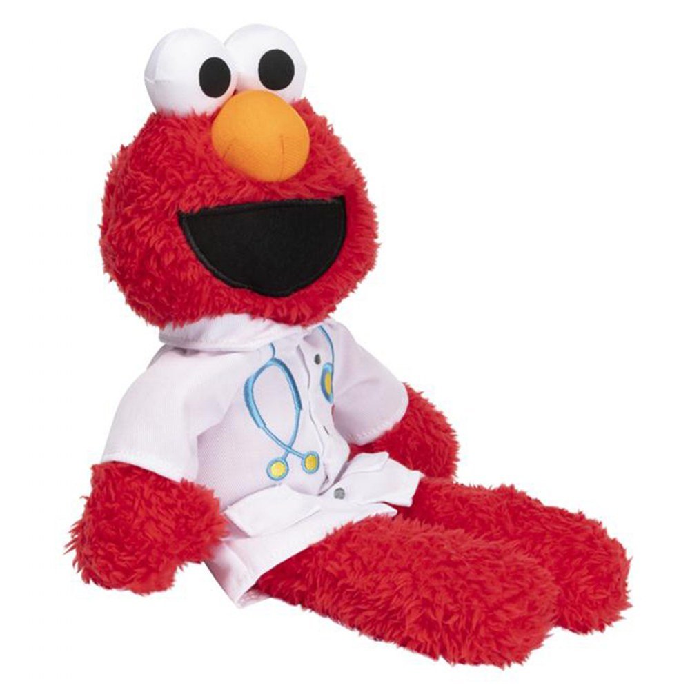 Gund Sesame Street Doctor Elmo Take-Along Buddy, 13"