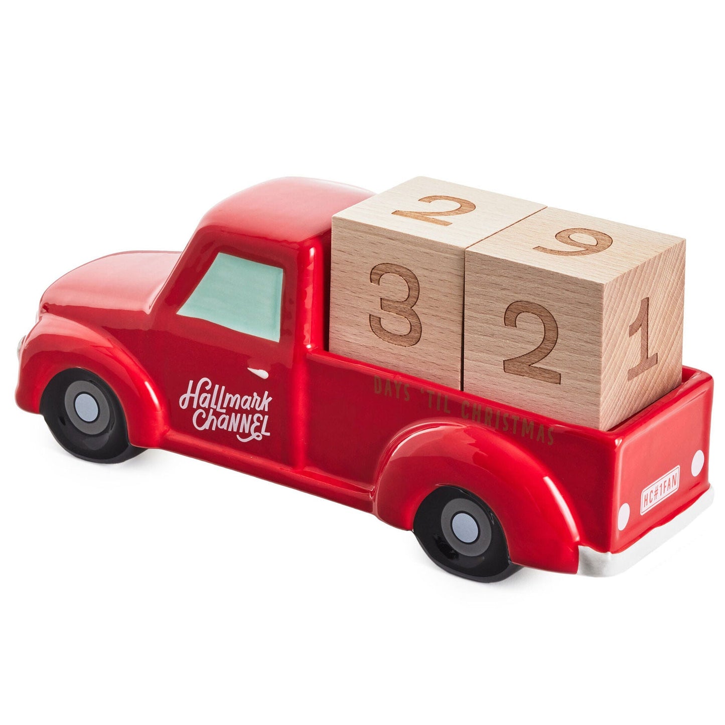 Hallmark Channel Red Truck Christmas Countdown Perpetual Calendar