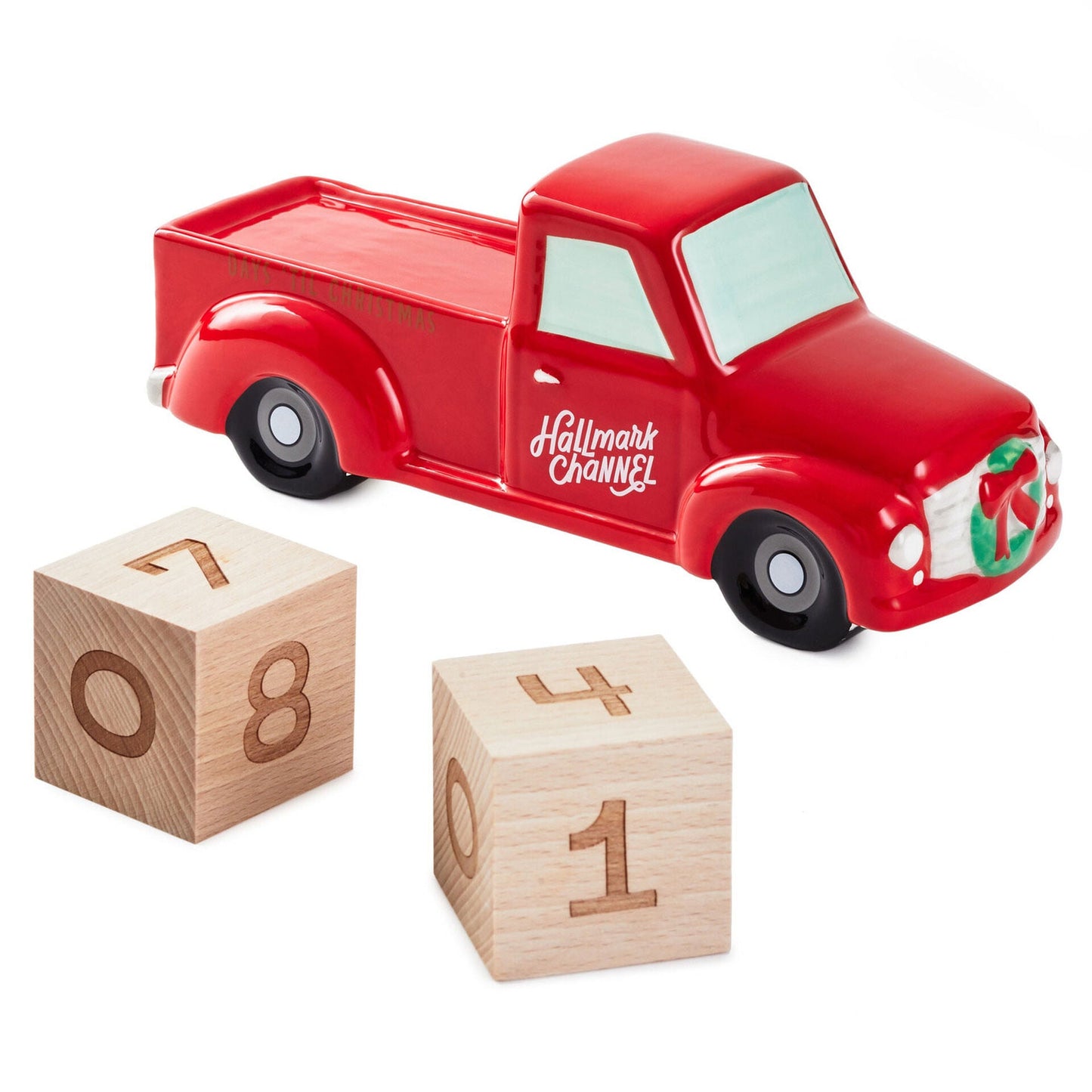 Hallmark Channel Red Truck Christmas Countdown Perpetual Calendar