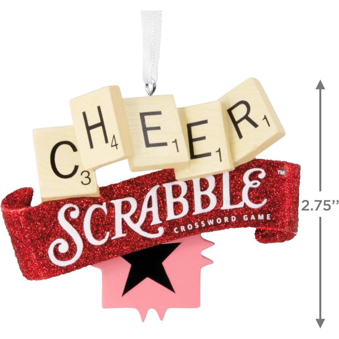 Hallmark Hasbro Scrabble "Holiday Cheer" Christmas Ornament