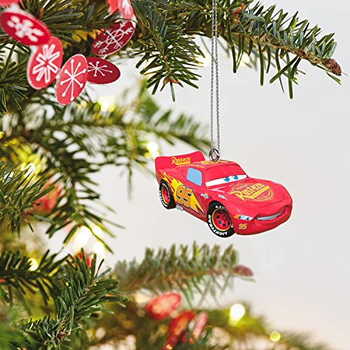 Hallmark Keepsake 0.5" Miniature Christmas Ornament 2022, Disney/Pixar Cars Lil' Lightning McQueen, Mini