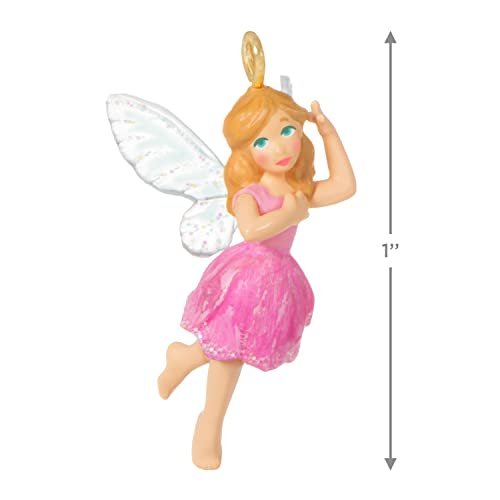 Hallmark Keepsake 1" Miniature Christmas Ornament 2022, Teeny Tulip Fairy