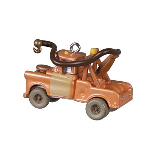 Hallmark Keepsake 1.02" Miniature Christmas Ornament 2022, Disney/Pixar Cars Lil' Mater, Mini