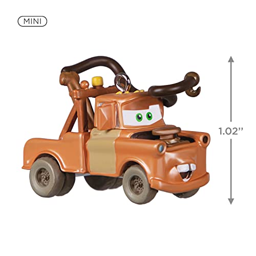 Hallmark Keepsake 1.02" Miniature Christmas Ornament 2022, Disney/Pixar Cars Lil' Mater, Mini