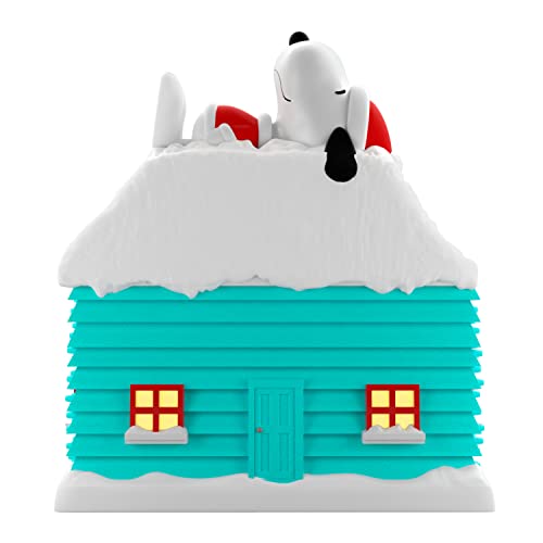 Hallmark Keepsake 2022, The Peanuts Gang The Merriest House in Town Musical Tabletop Decoration with Light