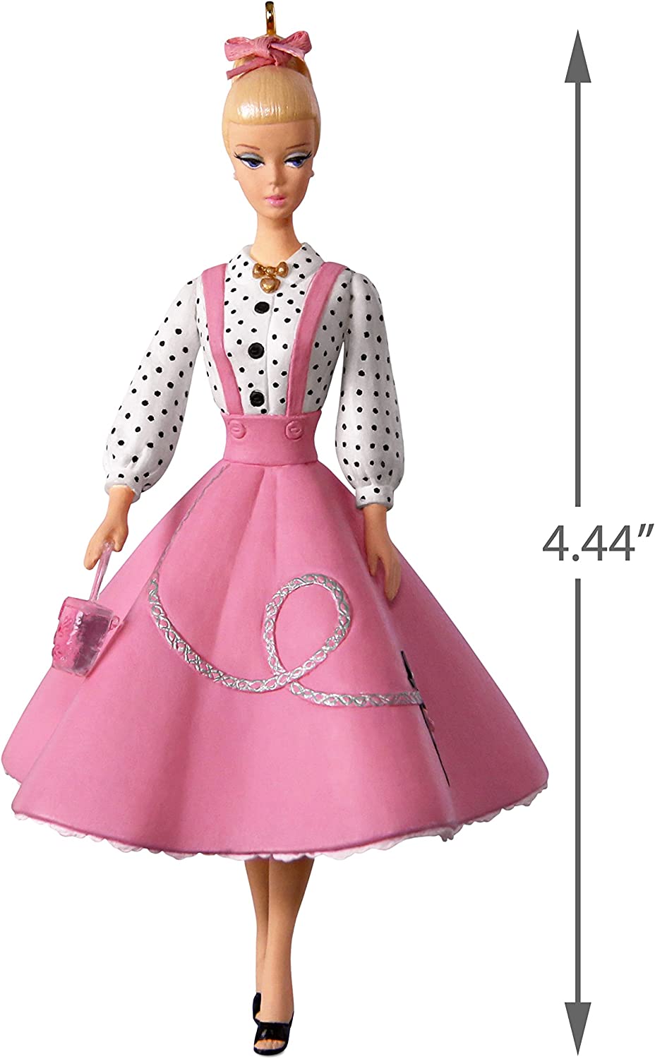 Hallmark Keepsake Christmas Ornament 2018 Year Dated, Barbie Soda Shop