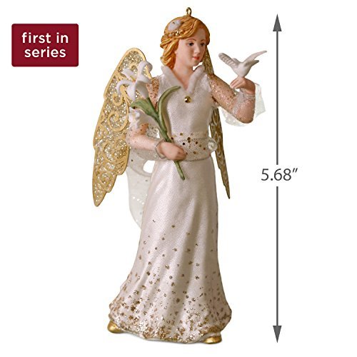 Hallmark Keepsake Christmas Ornament 2018 Year Dated, Christmas Angels Peace