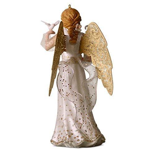 Hallmark Keepsake Christmas Ornament 2018 Year Dated, Christmas Angels Peace
