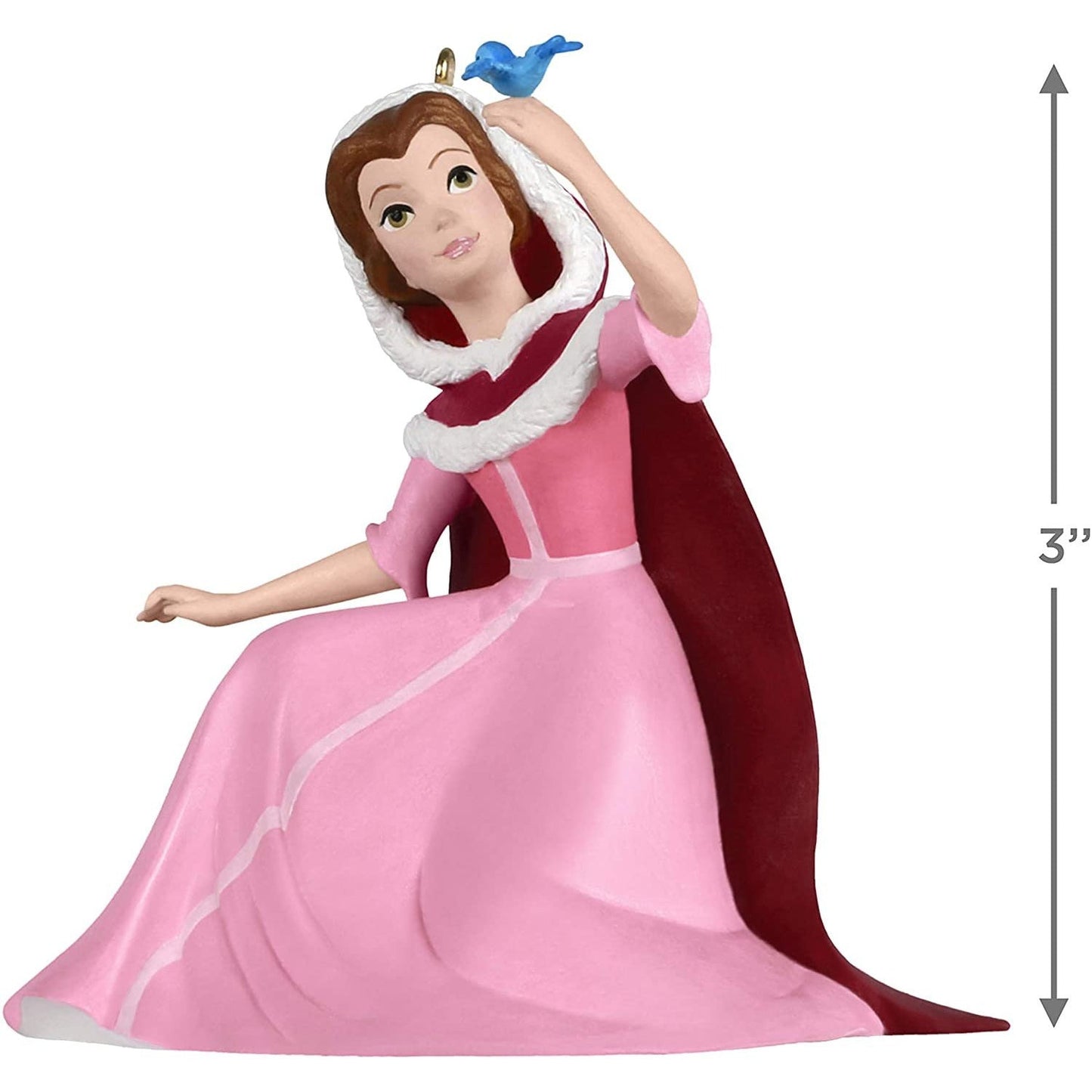 Hallmark Keepsake Christmas Ornament 2020, Disney Beauty and the Beast Something There Belle