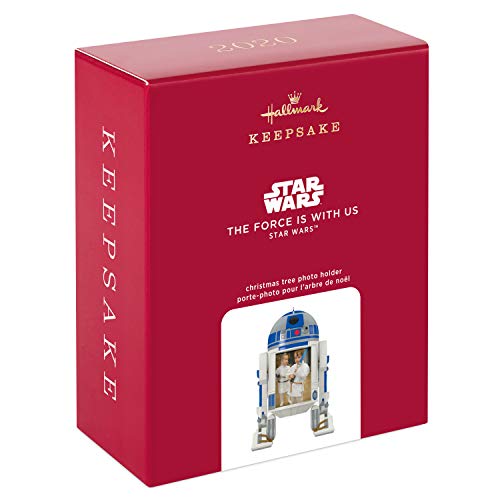 Hallmark Keepsake Christmas Ornament 2020, Star Wars R2-D2 The Force Is With Us Photo Frame