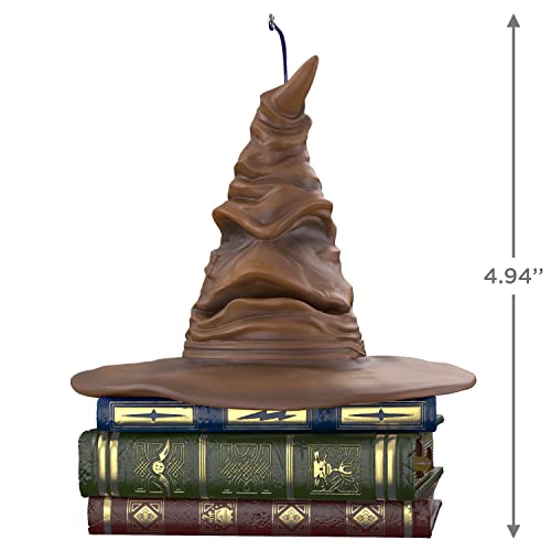 Hallmark Keepsake Christmas Ornament 2021, Harry Potter Sorting Hat with Sound and Motion