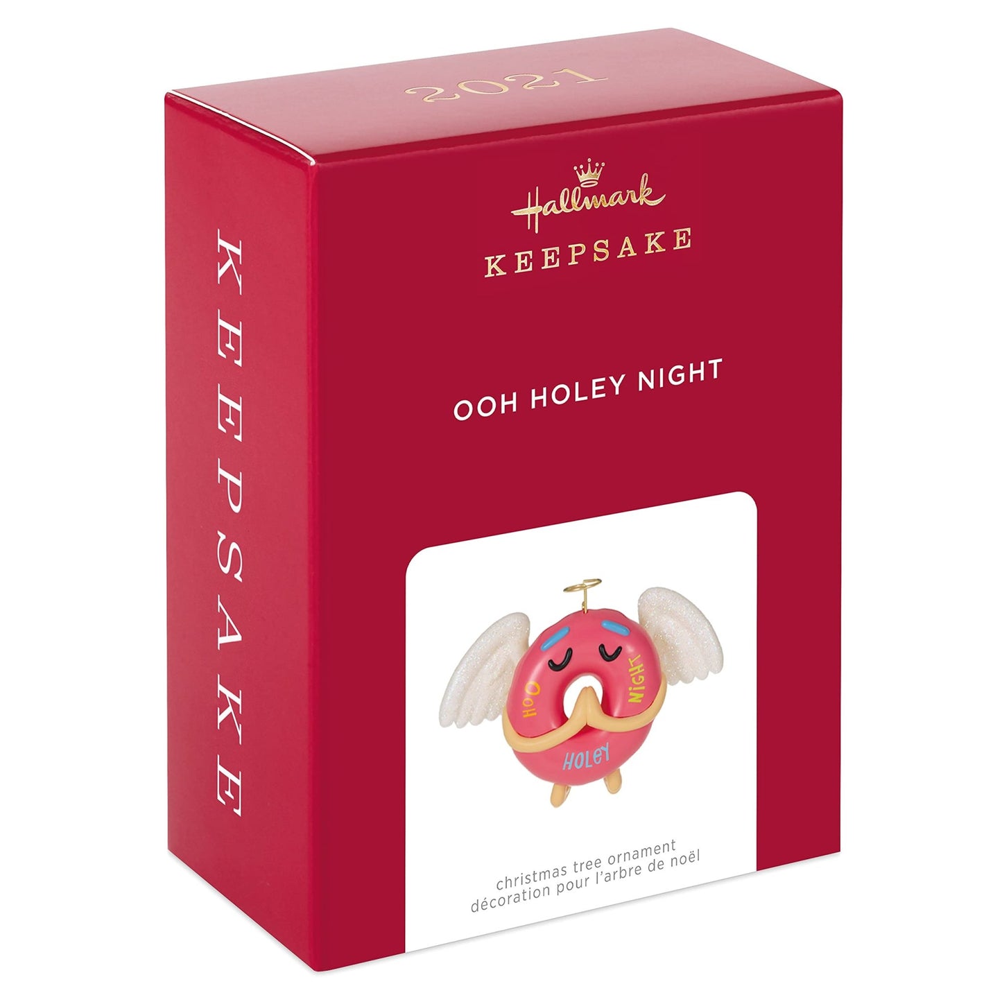 Hallmark Keepsake Christmas Ornament 2021, Ooh Holey Night Donut Angel