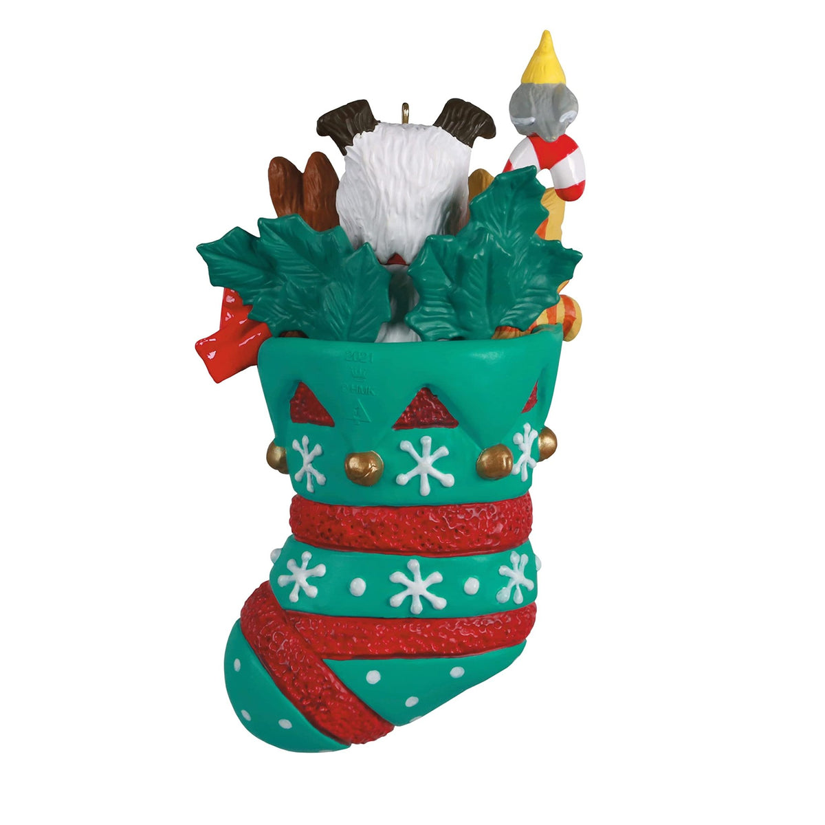 Hallmark Keepsake Christmas Ornament 2021, Stocking Stuffers Pets