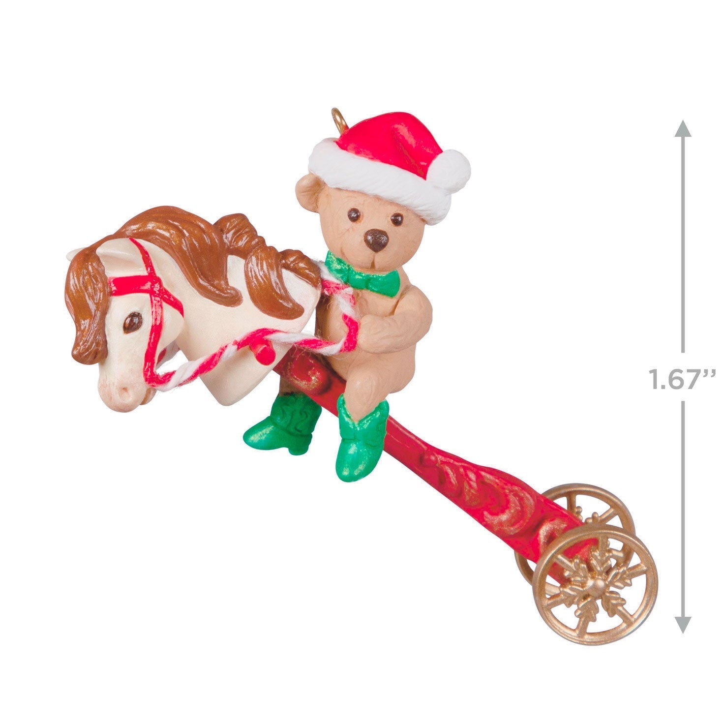 Hallmark Keepsake Christmas Ornament 2022, A Pony For Christmas 25th Anniversary Special Edition Limited Quantity