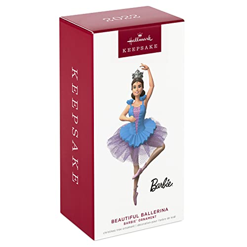 Hallmark Keepsake Christmas Ornament 2022, Barbie Beautiful Ballerina