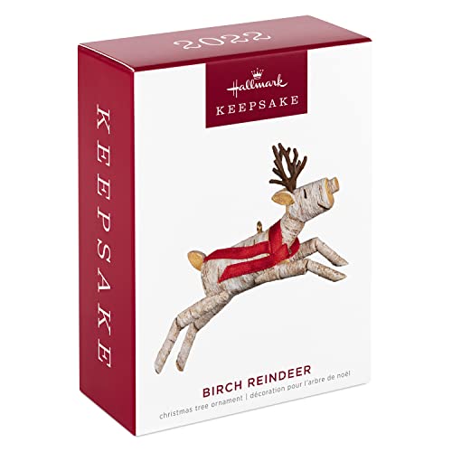 Hallmark Keepsake Christmas Ornament 2022, Birch Reindeer