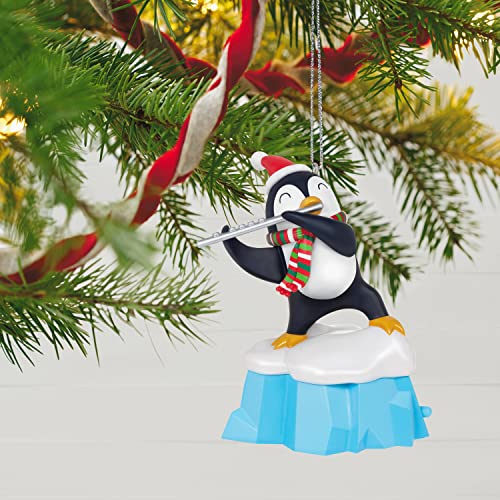 Hallmark Keepsake Christmas Ornament 2022, Chilly Trills Penguin with Music