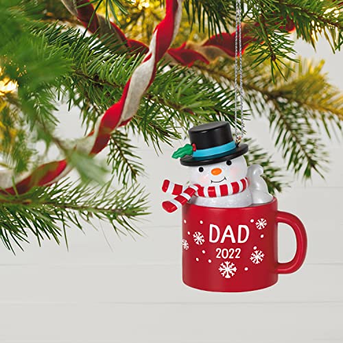 Hallmark Keepsake Christmas Ornament 2022, Dad Hot Cocoa Mug