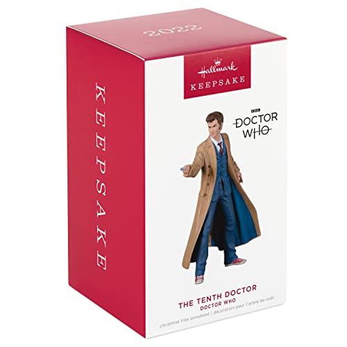 Hallmark Keepsake Christmas Ornament 2022, Doctor Who The Tenth Doctor