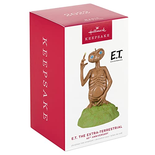 Hallmark Keepsake Christmas Ornament 2022, E.T. The Extra - Terrestrial 40th Anniversary, Light and Sound