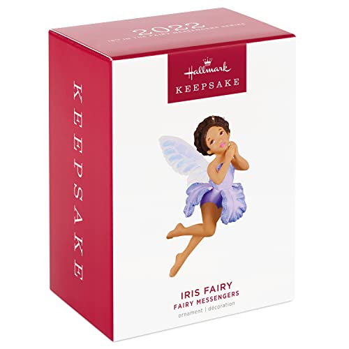 Hallmark Keepsake Christmas Ornament 2022, Fairy Messengers Iris Fairy