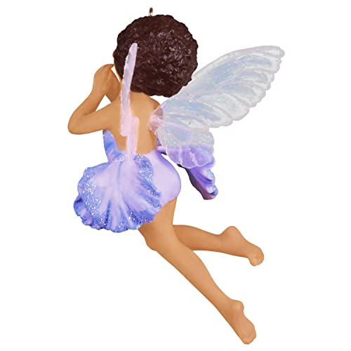 Hallmark Keepsake Christmas Ornament 2022, Fairy Messengers Iris Fairy