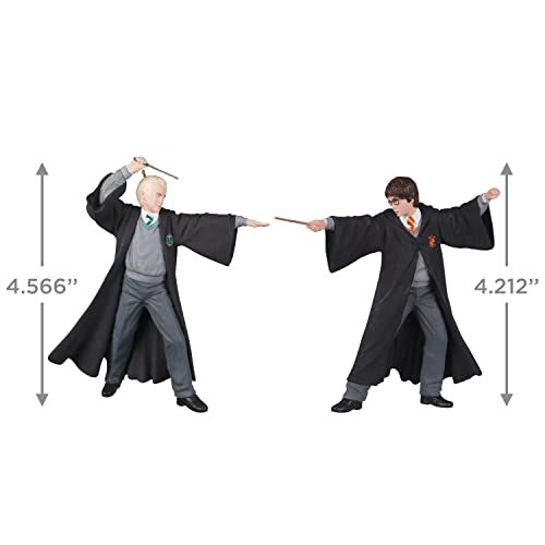 Hallmark Keepsake Christmas Ornament 2022, Harry Potter and The Chamber of Secrets 20th Anniversary The Dueling Club, Set of 2