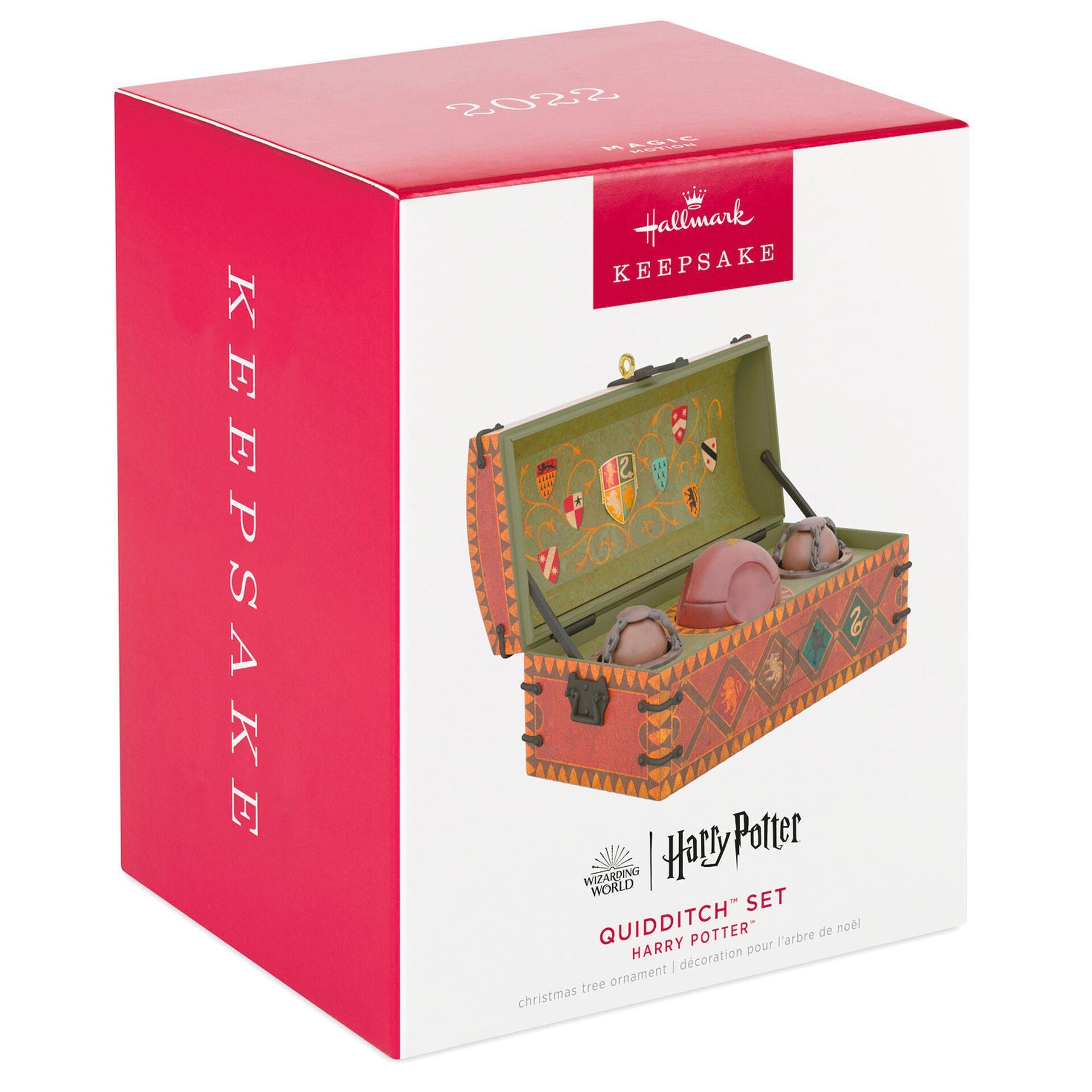 Hallmark Keepsake Christmas Ornament 2022, Harry Potter Quidditch Set Ornament With Motion