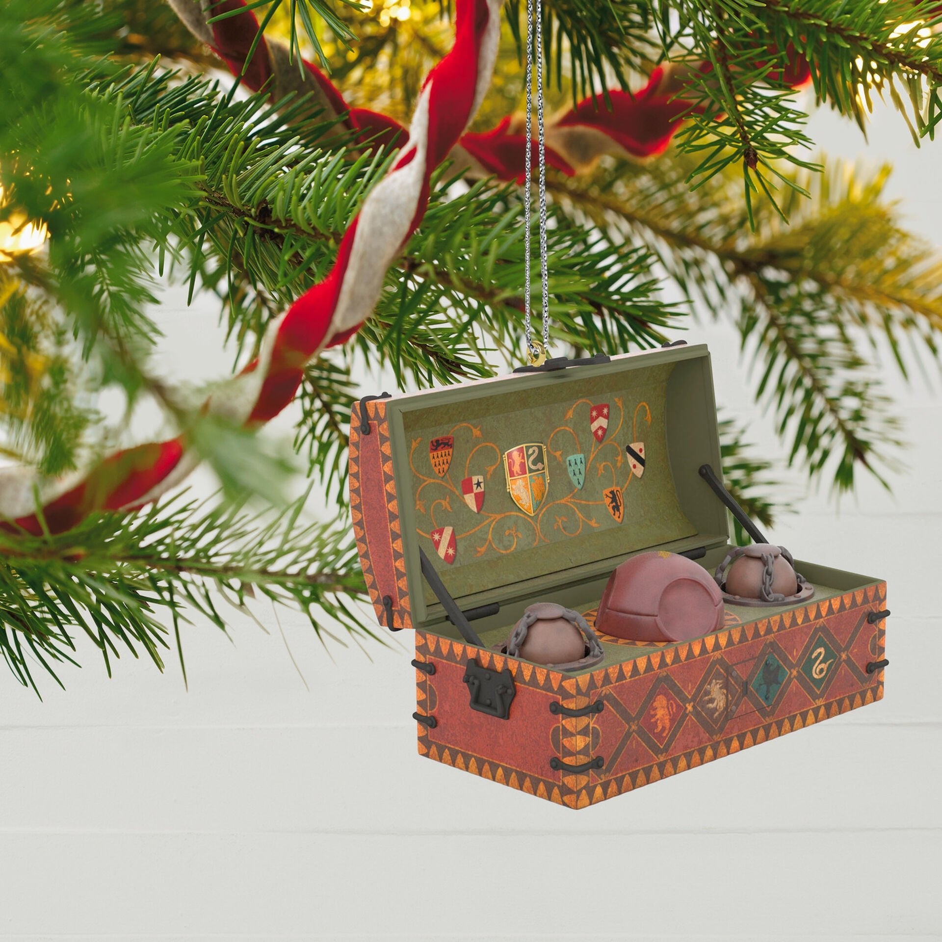 Hallmark Keepsake Christmas Ornament 2022, Harry Potter Quidditch Set Ornament With Motion
