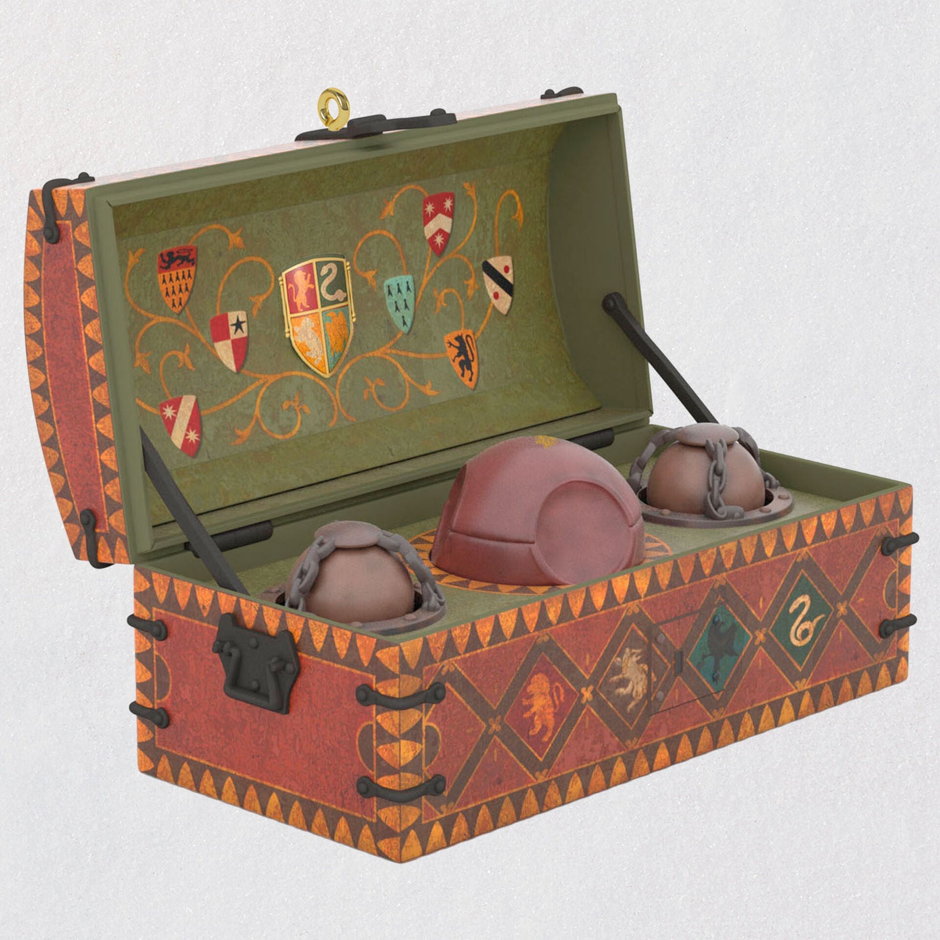 Hallmark Keepsake Christmas Ornament 2022, Harry Potter Quidditch Set Ornament With Motion