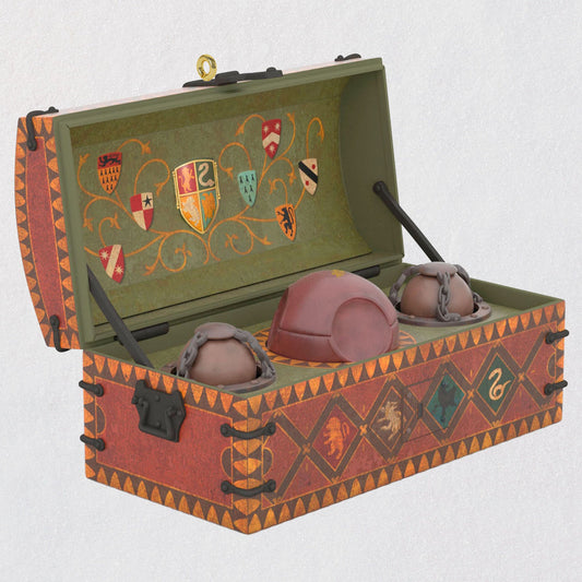 Hallmark Keepsake Christmas Ornament 2022, Harry Potter Quidditch Set Ornament With Motion