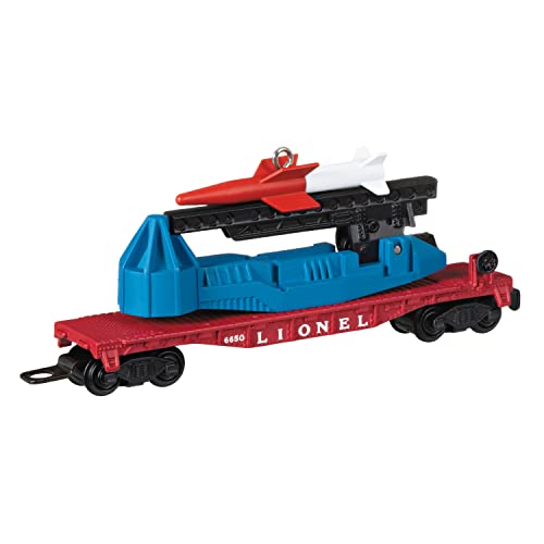 Hallmark Keepsake Christmas Ornament 2022, Lionel 6650 Missile Car, Metal