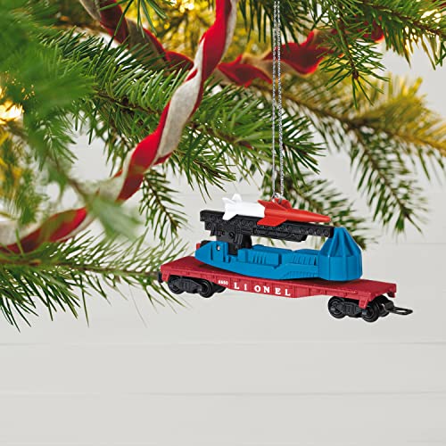 Hallmark Keepsake Christmas Ornament 2022, Lionel 6650 Missile Car, Metal