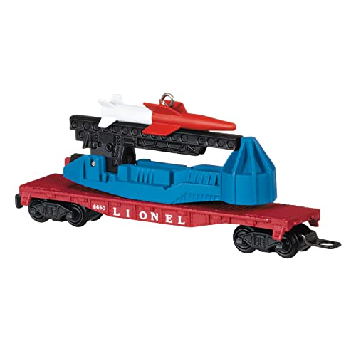 Hallmark Keepsake Christmas Ornament 2022, Lionel 6650 Missile Car, Metal