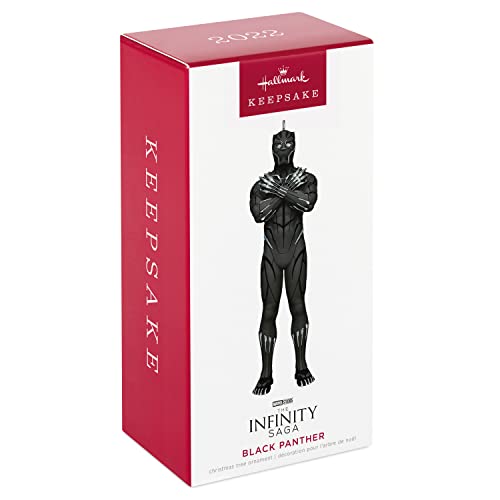 Hallmark Keepsake Christmas Ornament 2022 Marvel Black Panther
