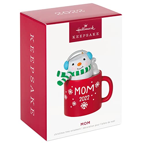 Hallmark Keepsake Christmas Ornament 2022, Mom Hot Cocoa Mug
