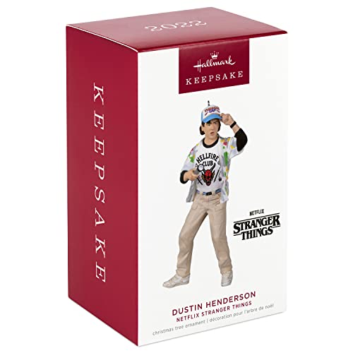 Hallmark Keepsake Christmas Ornament 2022 Netflix Stranger Things Dustin Henderson