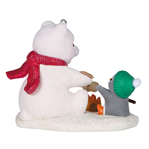 Hallmark Keepsake Christmas Ornament 2022, Snowball and Tuxedo S'More Fun