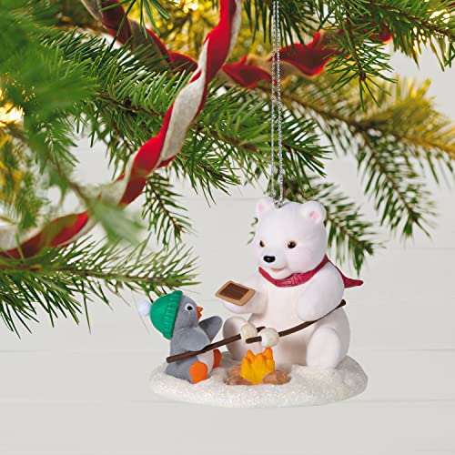Hallmark Keepsake Christmas Ornament 2022, Snowball and Tuxedo S'More Fun