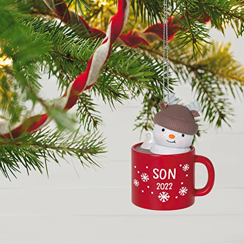 Hallmark Keepsake Christmas Ornament 2022, Son Hot Cocoa Mug