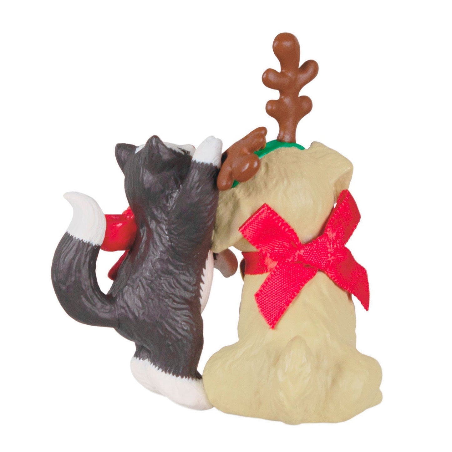 Hallmark Keepsake Christmas Ornament 2022, Spruced-Up Pets Special Edition Limited Quantity