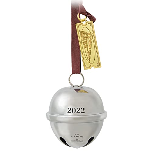 Hallmark Keepsake Christmas Ornament 2022, The Polar Express Santa's Sleigh Bell, Metal
