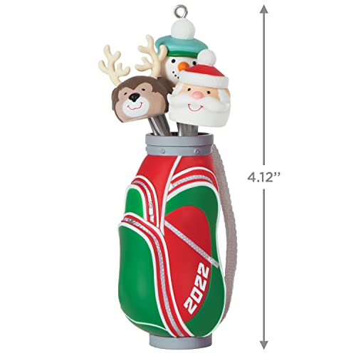 Hallmark Keepsake Christmas Ornament 2022 Year-Dated, Ho-Ho-Hole in One