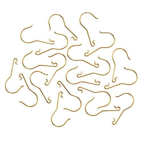 Hallmark Keepsake Christmas Ornament Hooks, Pack of 20 Hangers