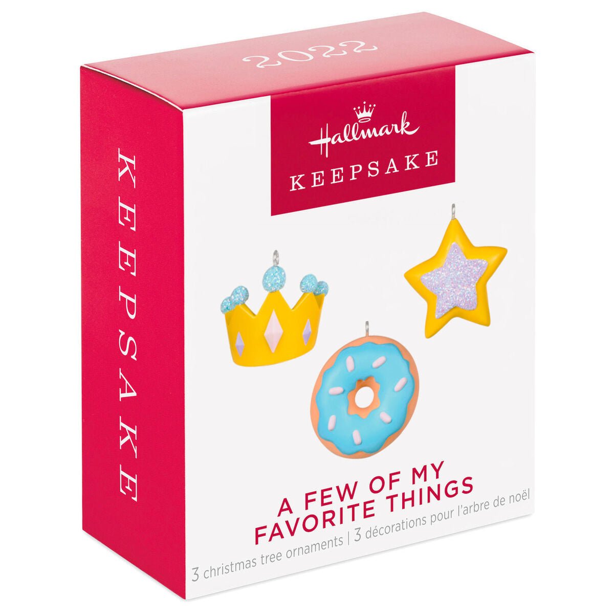 Hallmark Keepsake Ornament 2022, A Few of My Favorite Things, Miniature Ornament Set