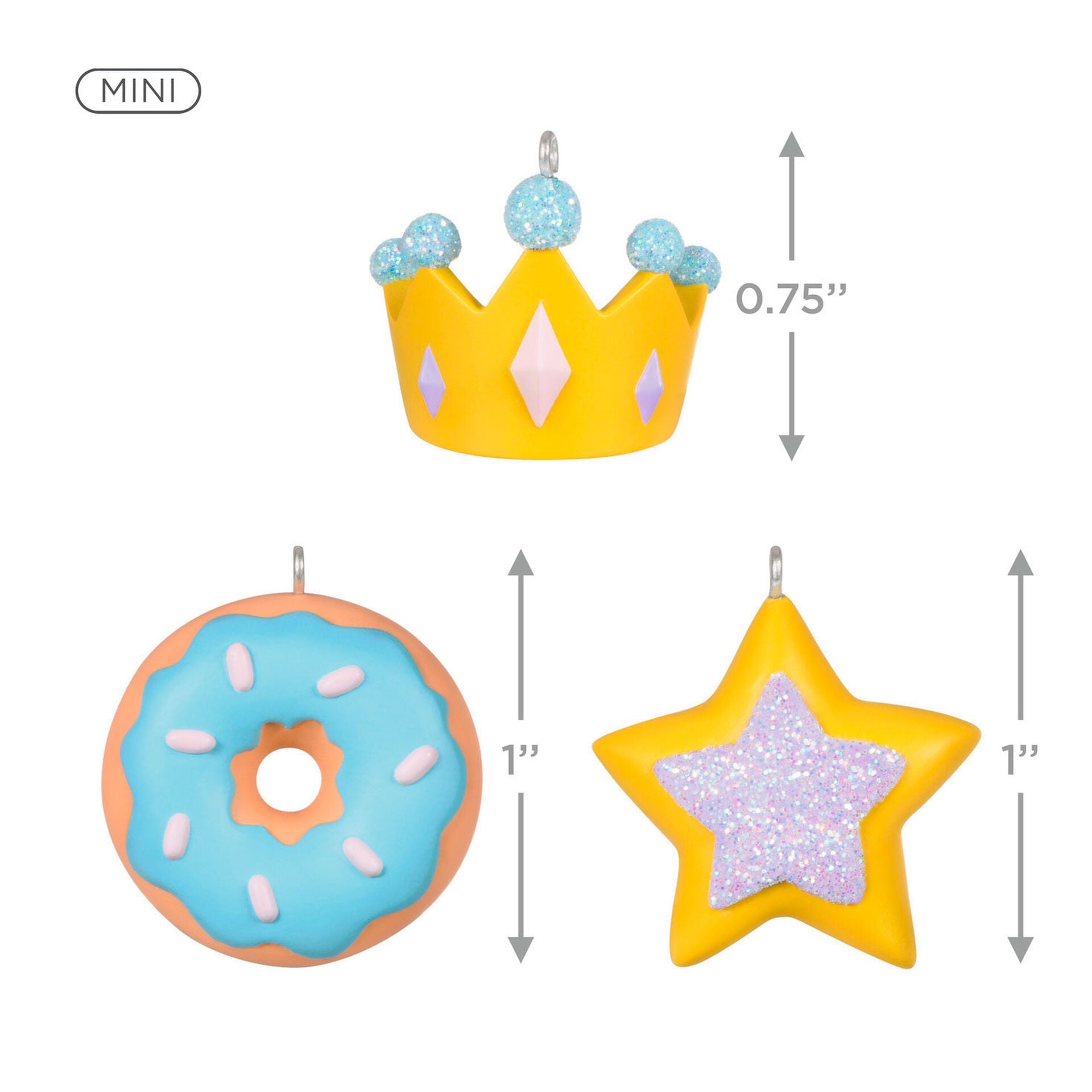 Hallmark Keepsake Ornament 2022, A Few of My Favorite Things, Miniature Ornament Set