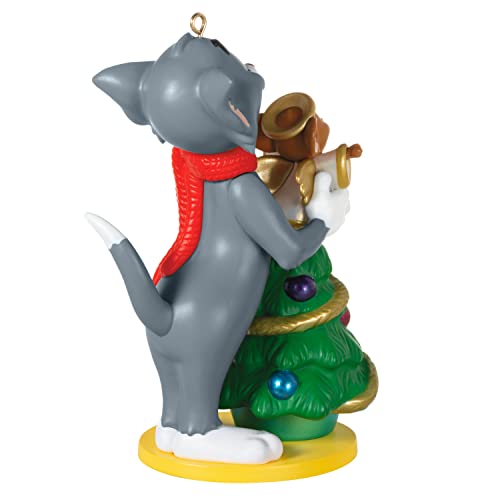Hallmark Keepsake Ornament 2022, Tom and Jerry?äó Decorating the Tree